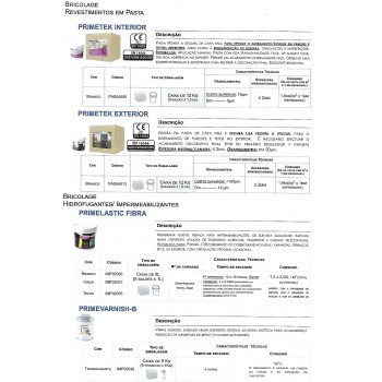 Ferragsil | Distribuidor de PRIMEFIX Colas e Argamassas Técnicas (Guia de Produtos)